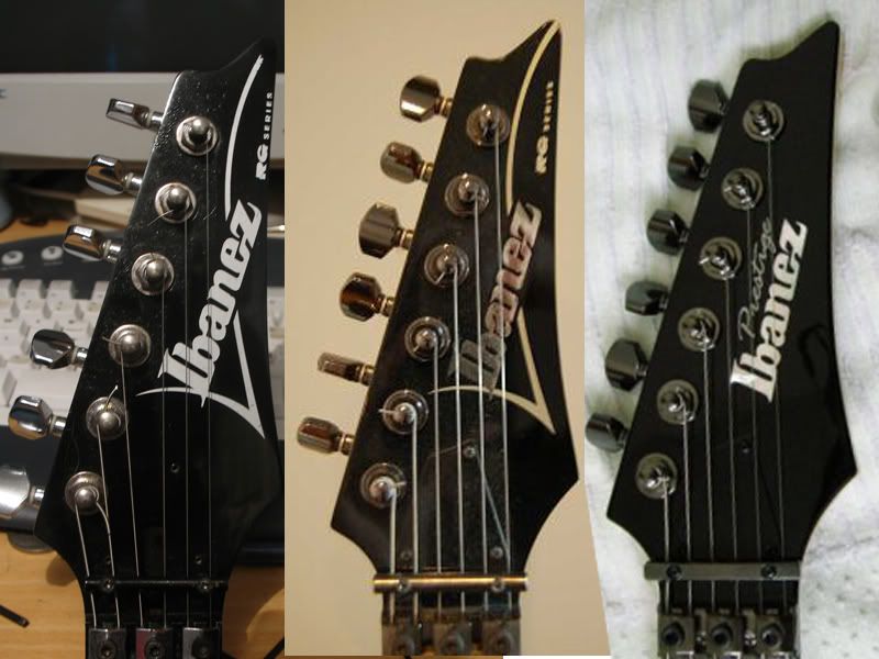 ibanez rg Headstocks Jemsite