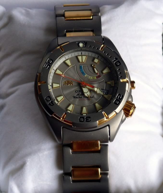 Orient m force titanium best sale