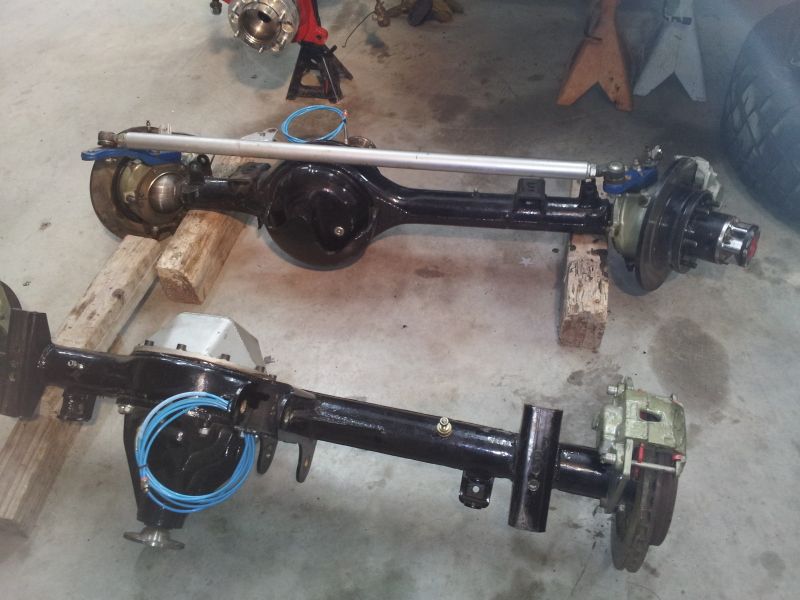Built Fj40 axles Pirate 4x4