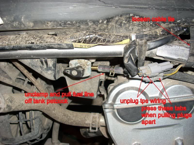 [Yamaha] How to Remove YFZ450 Carburetor Sport ATV ThumperTalk