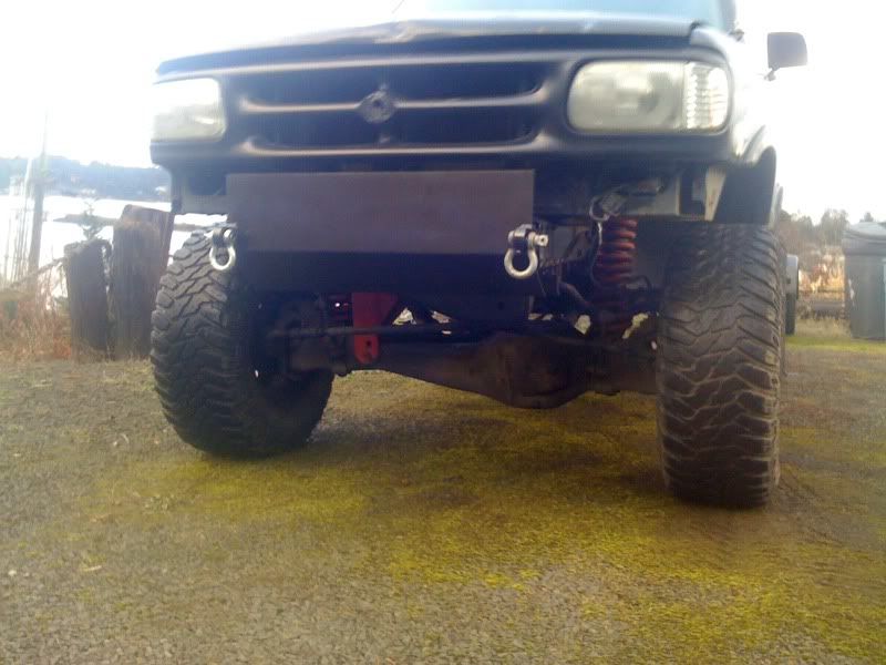 Ford ranger winch bumper build #9