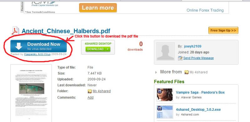 Ancient Chinese Halberd