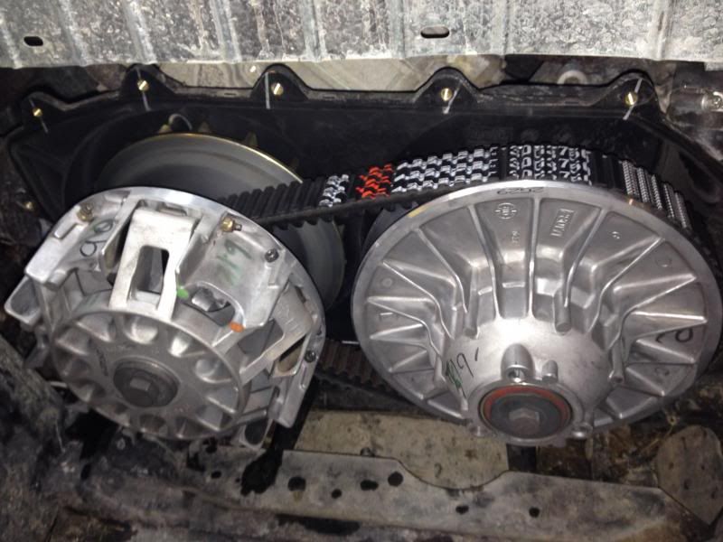 It arrived! QSC primary clutch CanAm ATV Forum