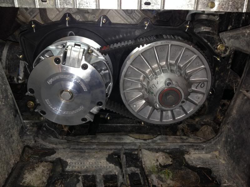 It arrived! QSC primary clutch CanAm ATV Forum