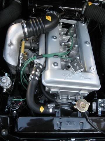 1300 Veloce engine (in a 1960 Alfa Romeo Giulietta Spider)