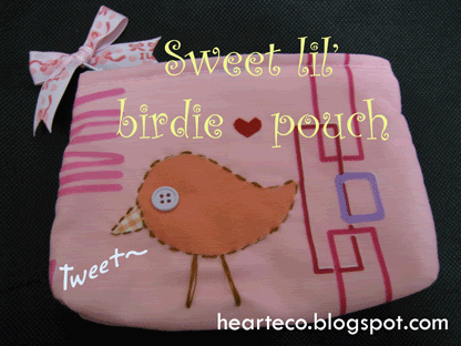 Birdie Make Up Pouch