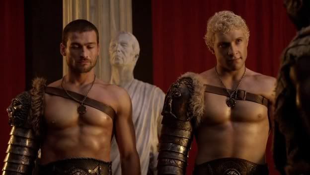 Andy Whitfield  Jai Courtney pi...