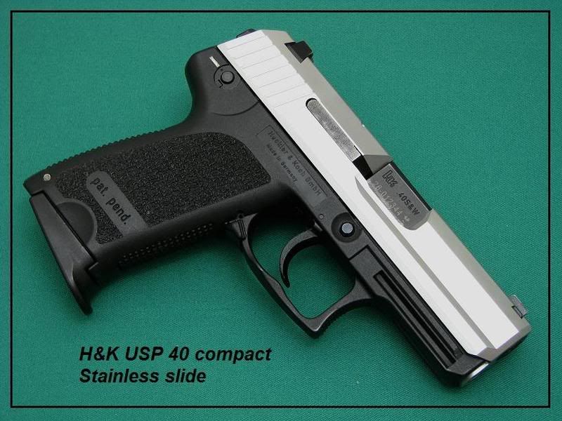 HK USP Compact SS .40 S&W 