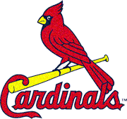 St Louis Cardinals MLB Glitter Logo