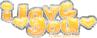Glittering Orange I Love You Comments from FLMNetwork.com