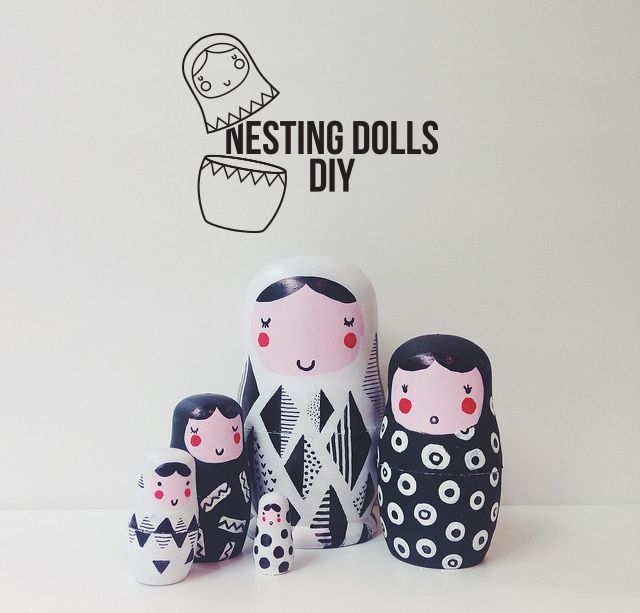 nesting dolls diy