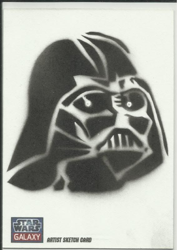 Star Wars Galaxy 4 Silver Foil Chase Card #7 Boba Fett