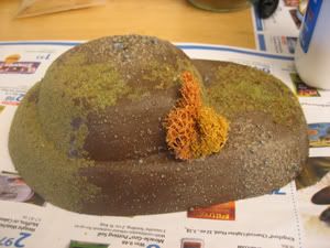 Press bushes down onto the Glue Firmly
