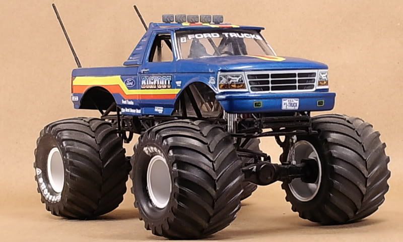 bigfoot monster truck model kit