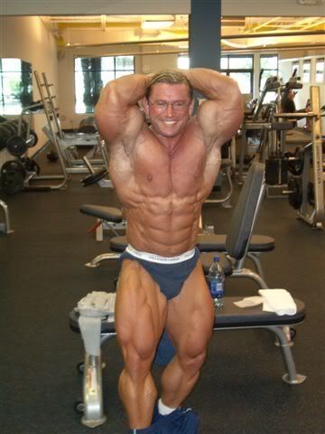 Lee Priest ~ 4 weeks out to Iron Man 2005