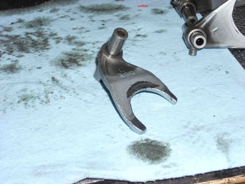 How to tell a bent shift fork YZ 400/426/450 ThumperTalk