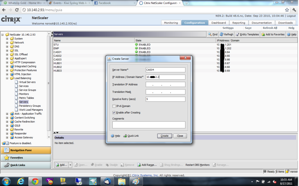 Server Add