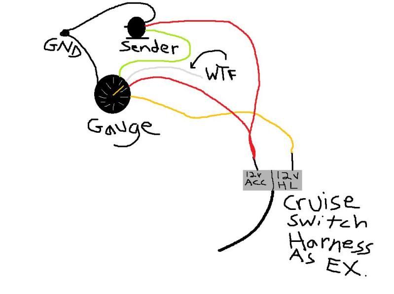 Help wiring up electronic boost gauge please 3000GT/Stealth