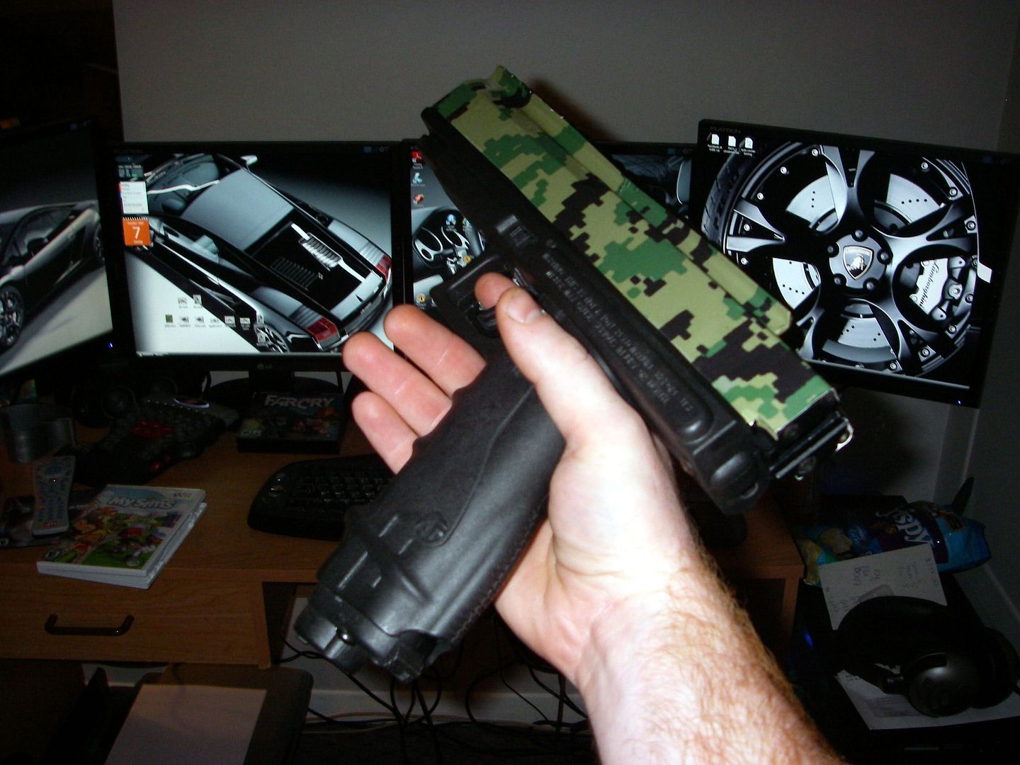 camouflage pistols