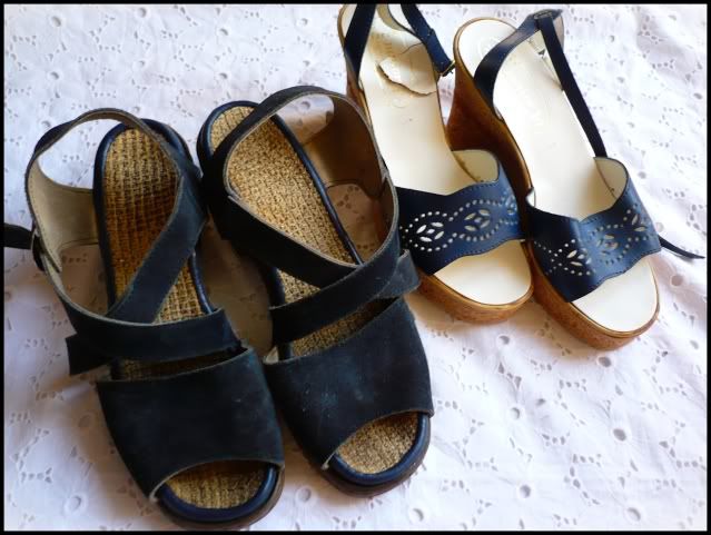 blog sandals vintage 70s