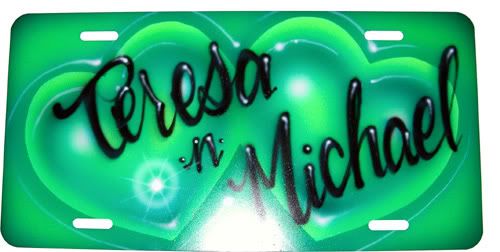 Xxx air brush license plates porn images