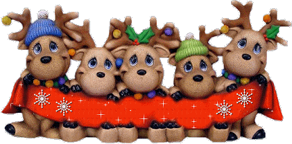 Merry Christmas Reindeers Pictures, Images and Photos