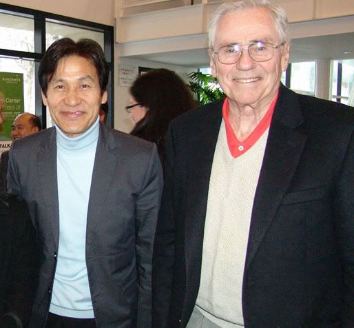 Ahn Sung-Ki and Ambassador Gregg