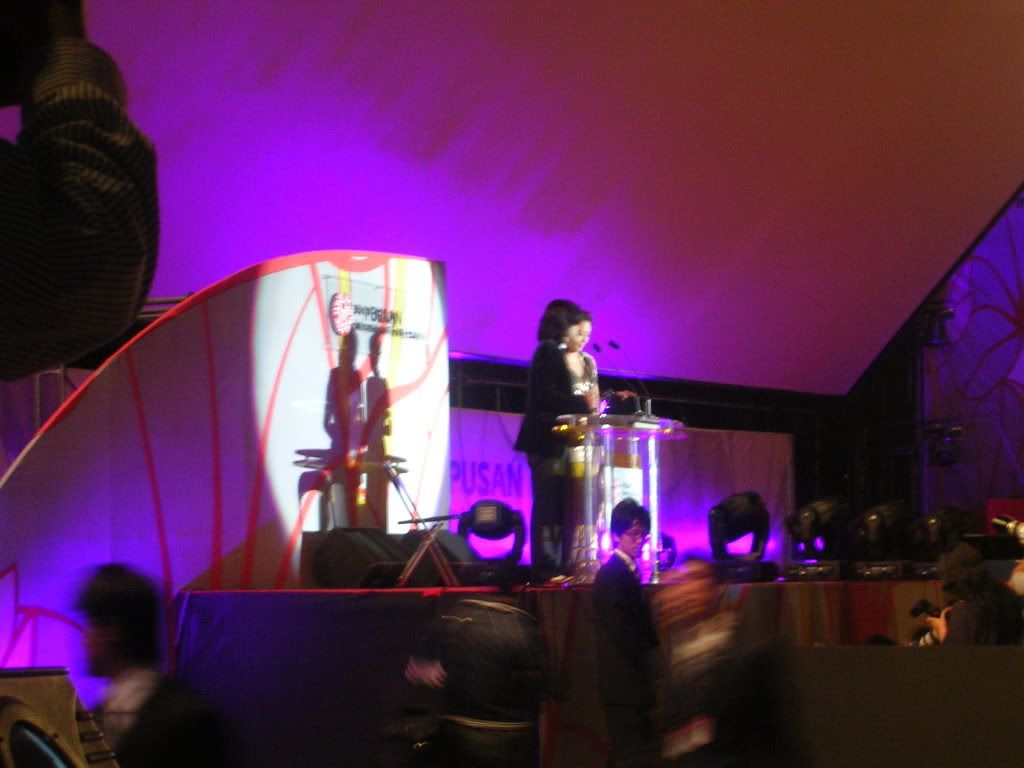 Opening. Problems with the mike