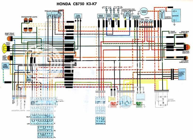 1978 Honda Cb750 Wiring Diagram Pictures | Wiring Collection