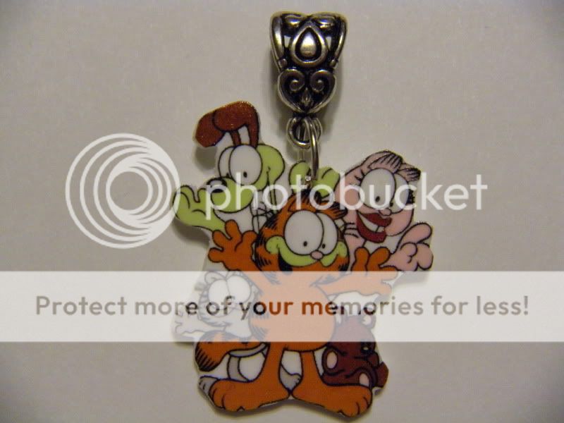 Garfield and Friends Pendant Cartoon Comic Jewelry FUN  