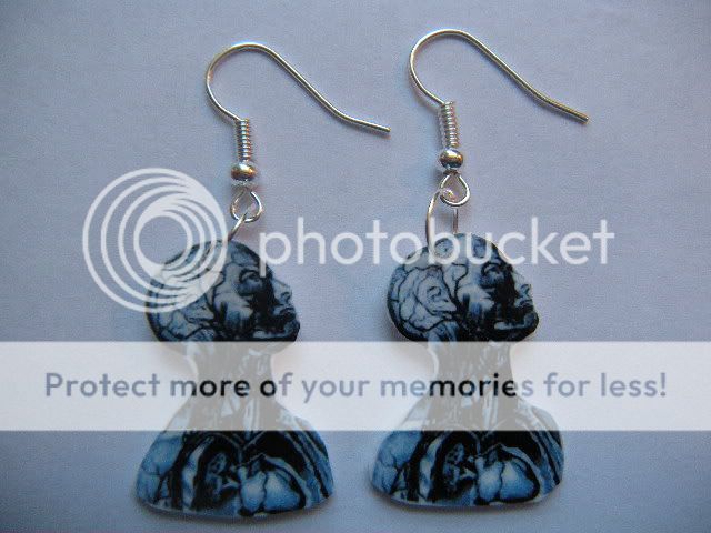 Human Anatomy biology Doctor Earrings Jewelry UNIQUE   