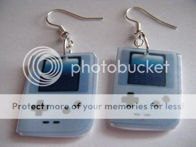 Nintendo Game Boy earrings super cute video nerd CUTE   