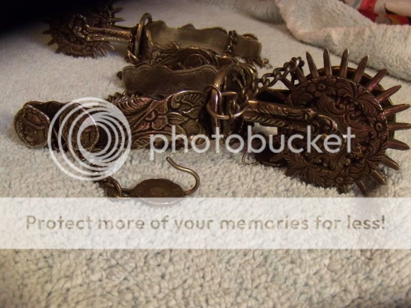 Vintage Argentina Silver Cowboy Spurs Horseriding Goucho Spurs Ornate 