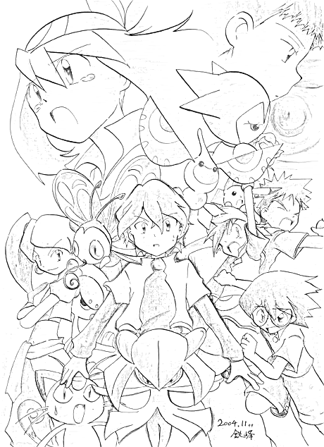 宠物小精灵的一张图,急求!