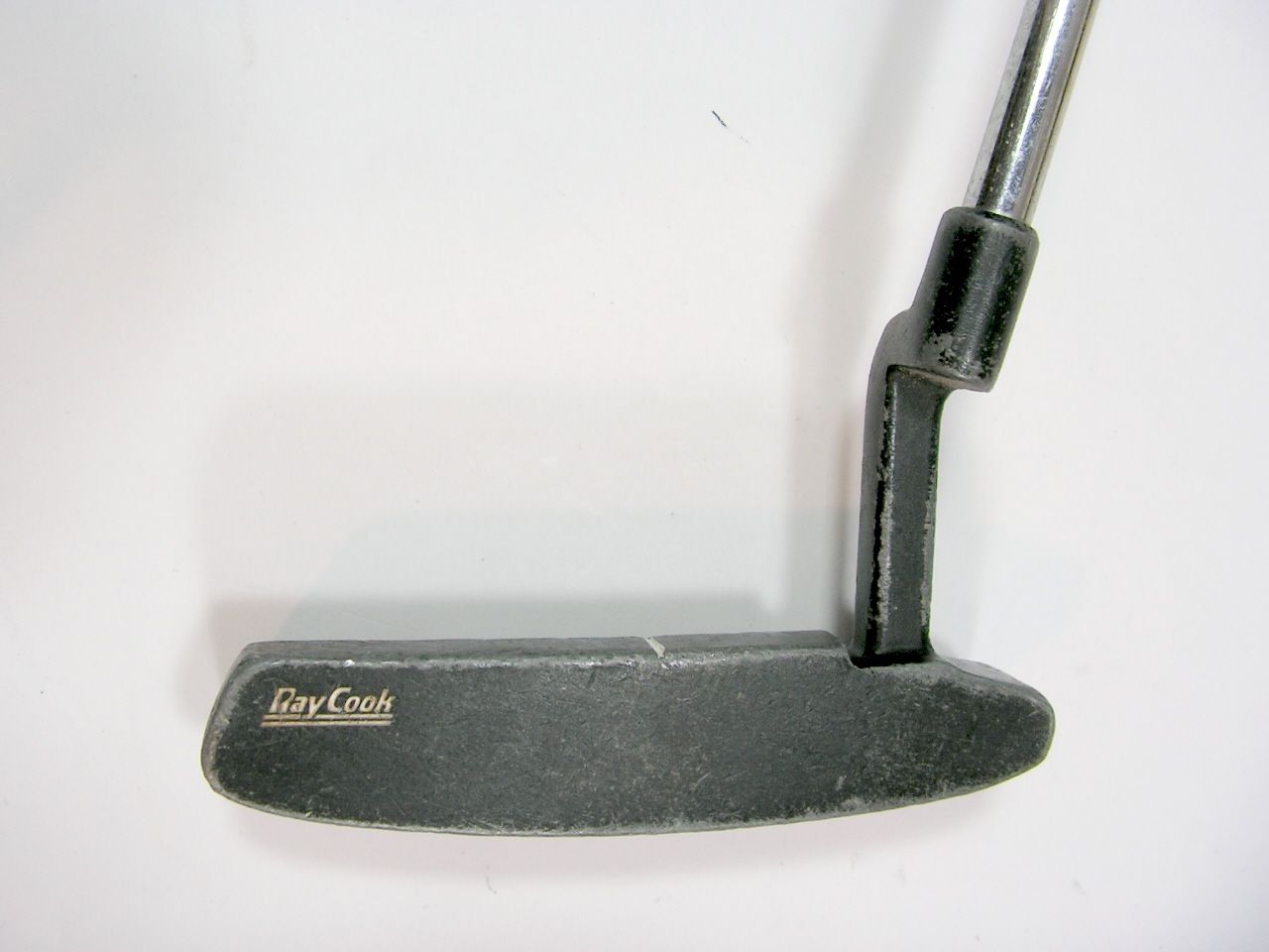   measured down shaft to floor putter is 35 inches measured behind heel