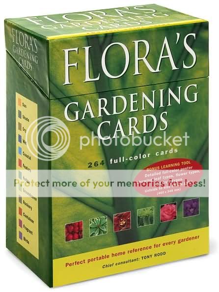 BN FLORAS GARDENING CARDS   REFERENCE CARDS  BOX SET  